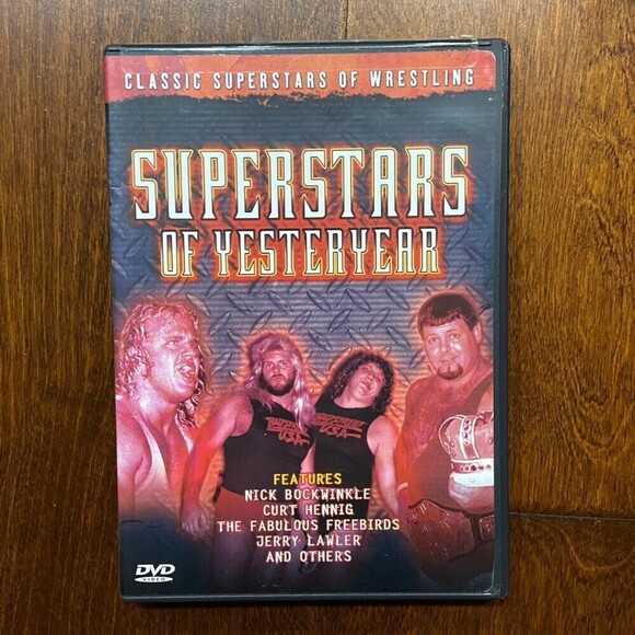 Classic Superstars Of Wrestling DVD (3-DVDS) Booker T. Steve Austin WWE - Picture 4 of 7